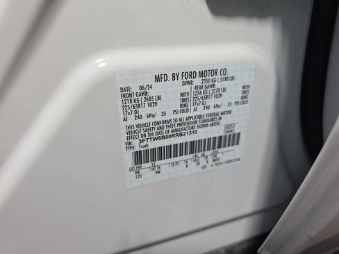 Used 2024 Ford Maverick XL w/ Equipment Group 100A Standard image 34