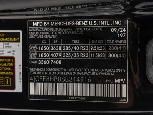 Used 2025 Mercedes-Benz Maybach GLS 600 4MATIC image 98