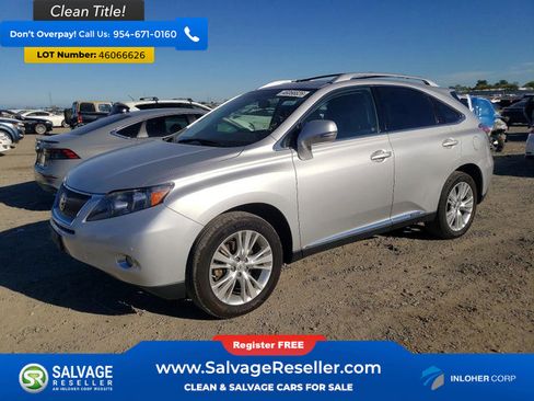 Used 2010 Lexus RX 450h AWD image 1