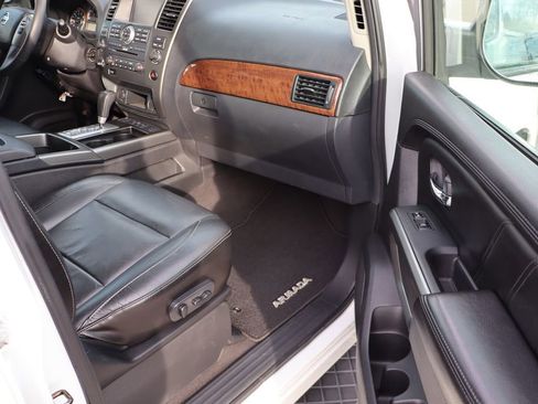 Used 2015 Nissan Armada Platinum w/ 2nd Row Captain Seat Package image 54