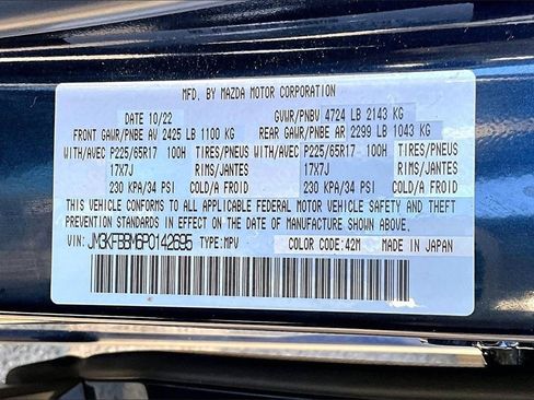 Certified 2023 MAZDA CX-5 AWD 2.5 S w/ Select Package image 17