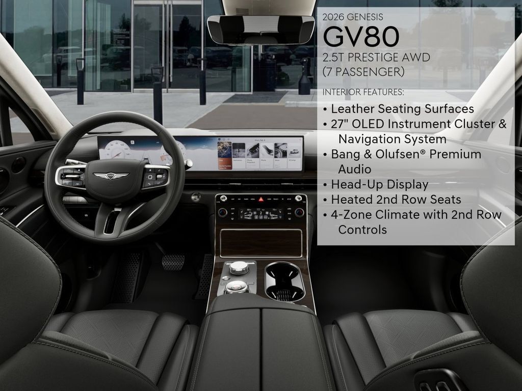 New 2026 Genesis GV80 2.5T Prestige AWD/4WD image 17