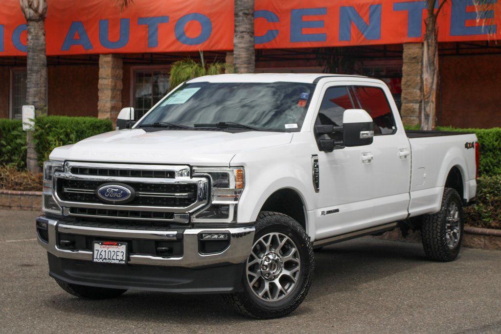 Used 2021 Ford F350 Lariat w/ Lariat Ultimate Package AWD/4WD image 4