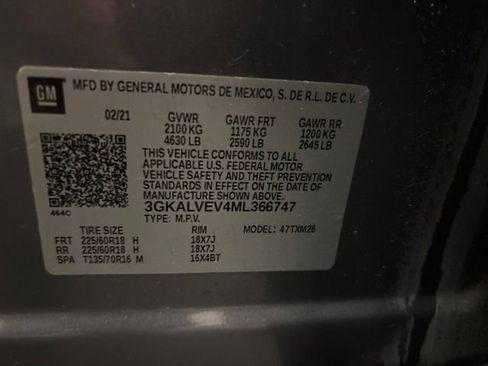 Used 2021 GMC Terrain SLT w/ Infotainment Package II AWD/4WD image 13