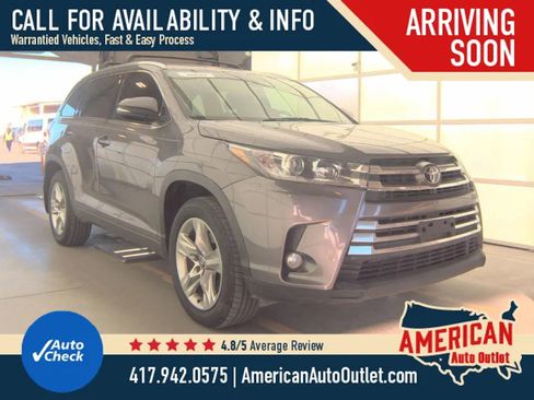 Used 2018 Toyota Highlander Limited image 1