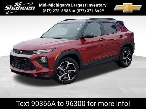 Certified 2021 Chevrolet TrailBlazer RS w/ Sun and Liftgate Package image 1