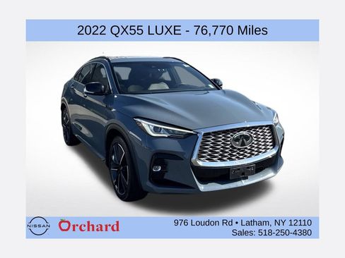 Used 2022 INFINITI QX55 Luxe w/ Cargo Package AWD/4WD image 1