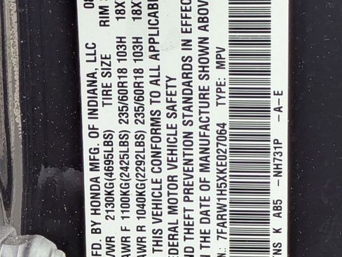 Certified 2019 Honda CR-V EX image 25