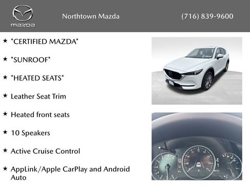 Certified 2021 MAZDA CX-5 Grand Touring image 10