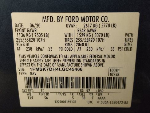 Used 2020 Ford Explorer XLT w/ Equipment Group 202A image 33