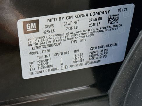 Used 2022 Chevrolet TrailBlazer RS FWD image 40