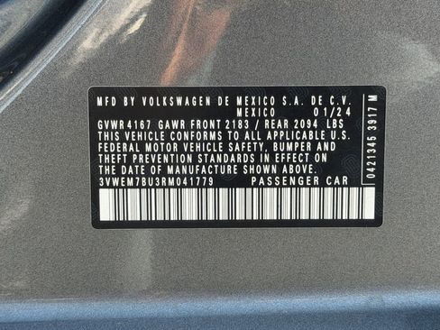 Used 2024 Volkswagen Jetta SE FWD image 34