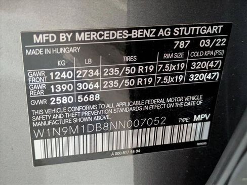 Certified 2022 Mercedes-Benz EQB 350 4MATIC image 26