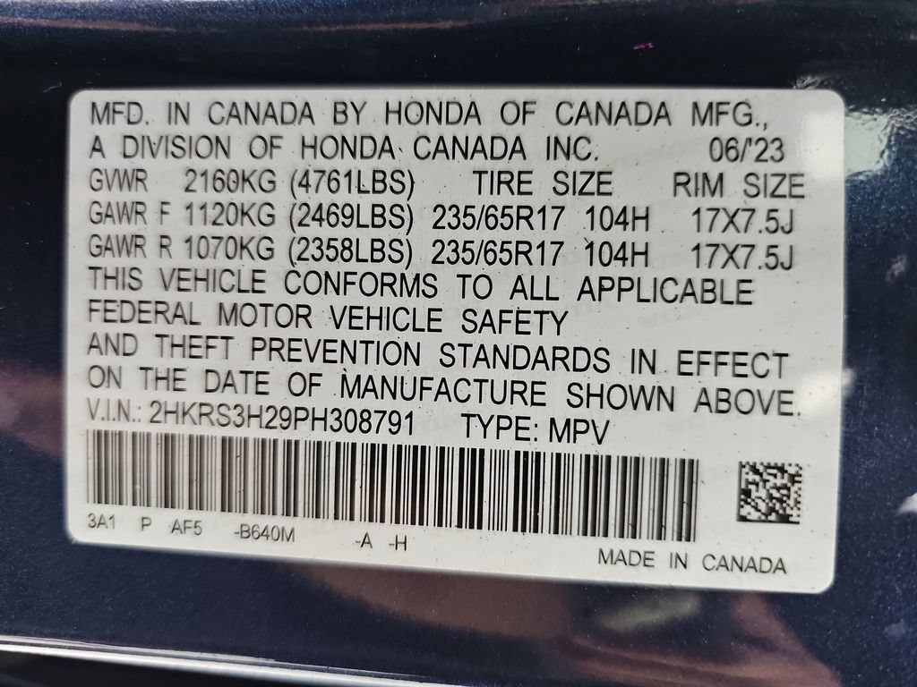 Certified 2023 Honda CR-V LX image 42