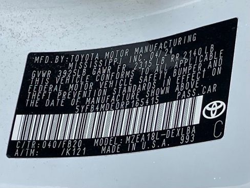 Used 2024 Toyota Corolla LE FWD image 34