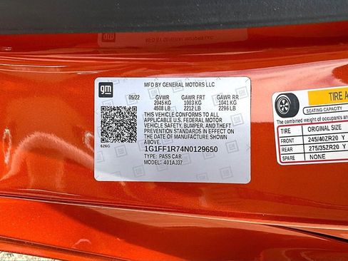 Certified 2022 Chevrolet Camaro SS image 17