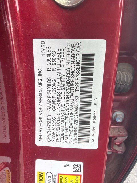 Used 2021 Honda Accord Touring image 10
