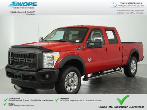 Used 2014 Ford F250 Lariat w/ Chrome Package AWD/4WD image 7