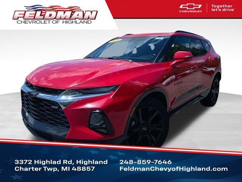 Used 2019 Chevrolet Blazer RS w/ Sun and Wheels Package FWD image 1