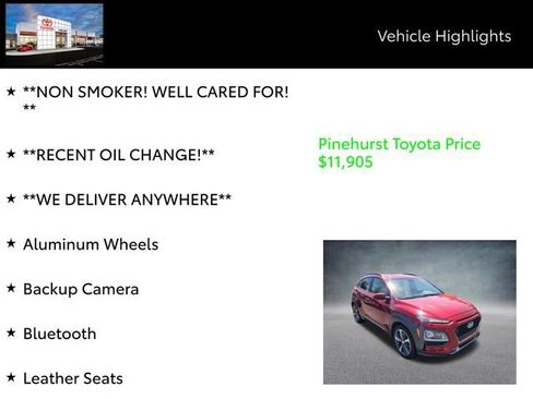 Used 2018 Hyundai Kona Limited image 19