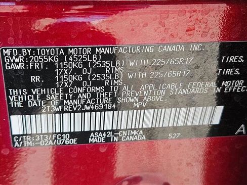 Used 2018 Toyota RAV4 XLE FWD image 13