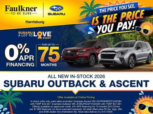 New 2026 Subaru Forester Sport w/ Onyx Edition AWD/4WD image 2