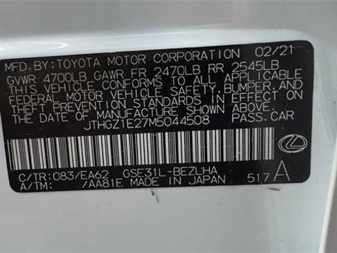 Used 2021 Lexus IS 350 F Sport image 36