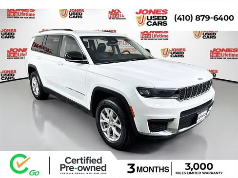 Used 2021 Jeep Grand Cherokee L Limited AWD/4WD image 1