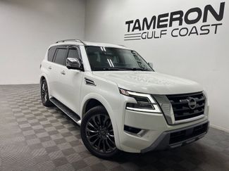 Used 2023 Nissan Armada Platinum w/ Captain's Chairs Package video 1
