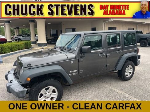 Used 2017 Jeep Wrangler Unlimited Sport w/ LED Lighting Group AWD/4WD image 1