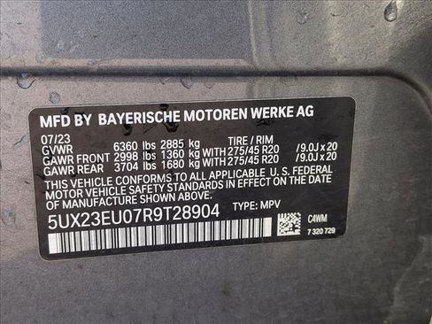 Certified 2024 BMW X5 xDrive40i w/ Parking Assistance Package image 22