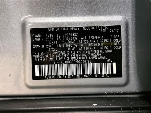 Used 2013 Subaru Outback 2.5i Limited image 34