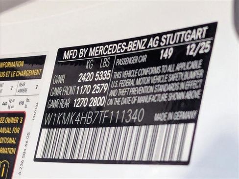 New 2026 Mercedes-Benz CLE 300 4MATIC Cabriolet image 16