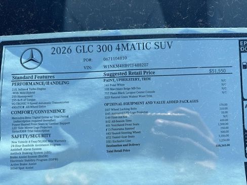 Certified 2026 Mercedes-Benz GLC 300 4MATIC image 12