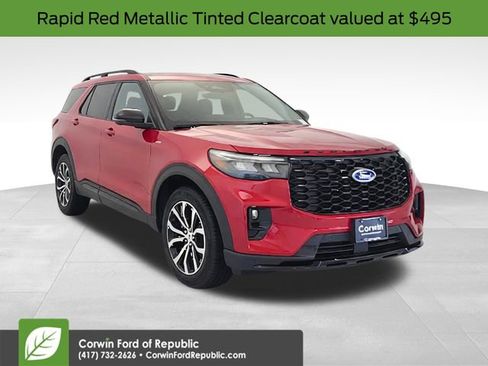 Certified 2025 Ford Explorer ST-Line AWD/4WD image 1