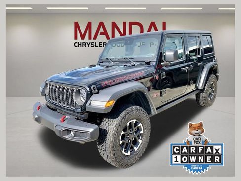 Used 2025 Jeep Wrangler Unlimited Rubicon AWD/4WD image 1