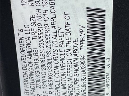 New 2026 Honda Odyssey Elite image 29