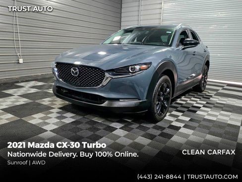 Used 2021 MAZDA CX-30 AWD 2.5 Turbo S image 1