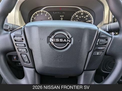 New 2026 Nissan Frontier SV w/ Tow Package RWD image 12