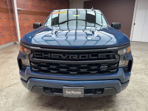 Used 2024 Chevrolet Silverado 1500 Custom w/ Turbomax Blackout Package AWD/4WD image 9