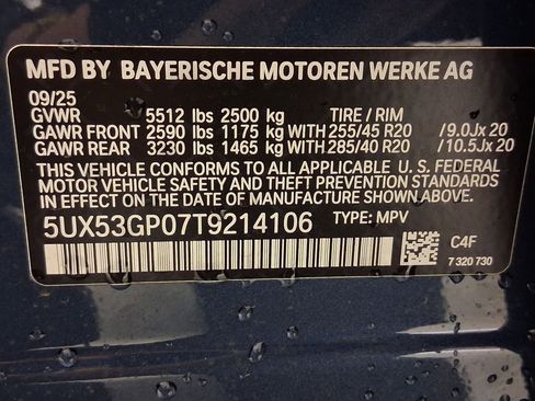 New 2026 BMW X3 xDrive30 w/ Convenience Package image 15