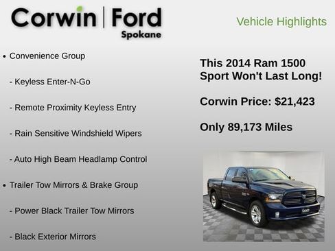 Used 2014 RAM 1500 Sport image 6