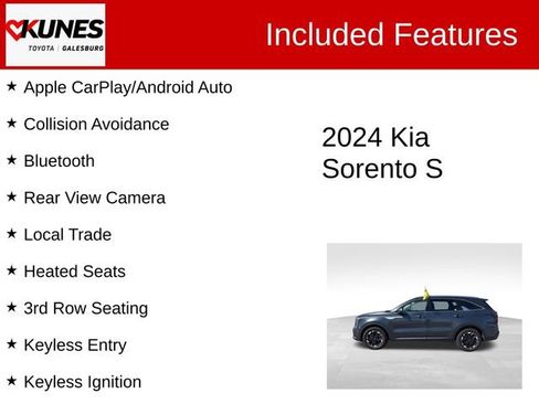 Used 2024 Kia Sorento S FWD image 2