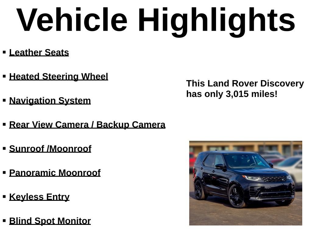 Used 2025 Land Rover Discovery Dynamic SE AWD/4WD image 30