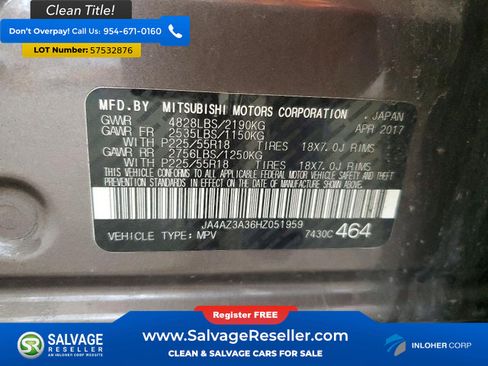 Used 2017 Mitsubishi Outlander AWD image 17