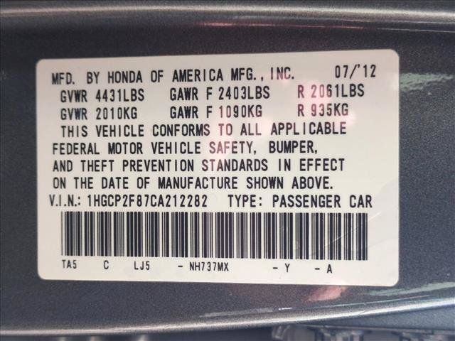 Used 2012 Honda Accord EX-L image 23