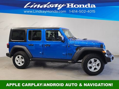 Used 2021 Jeep Wrangler Unlimited Sport AWD/4WD image 3