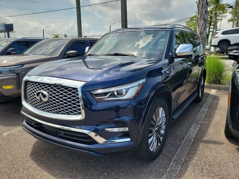 Certified 2021 INFINITI QX80 Sensory w/ All-Season Package RWD image 1
