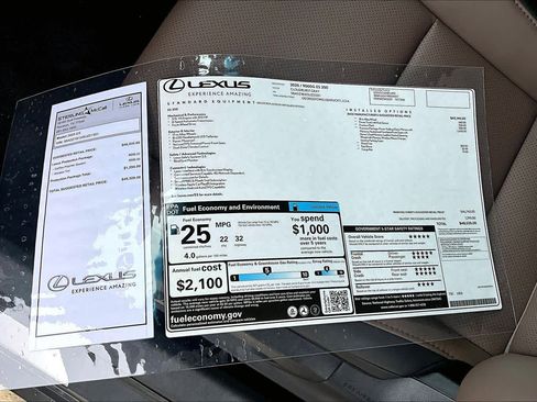 New 2025 Lexus ES 350 w/ Premium Package image 21