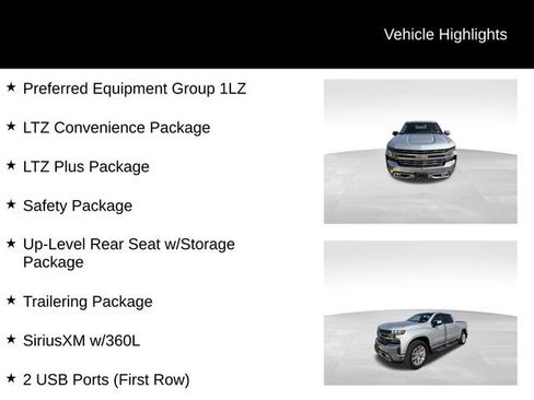 Certified 2021 Chevrolet Silverado 1500 LTZ AWD/4WD image 13